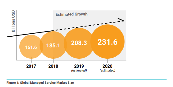 data showing growth of partner led IT support model